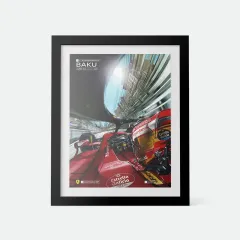 Ferrari F1 – Bakü – 2022 – Poster