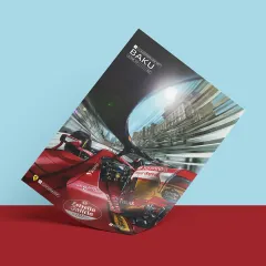 Ferrari F1 – Bakü – 2022 – Poster