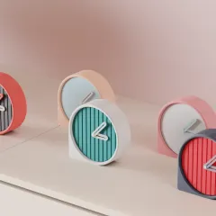 Geometrik Dekoratif Masa Saati
