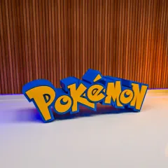 Pokemon Logolu Gece/Masa Lambası